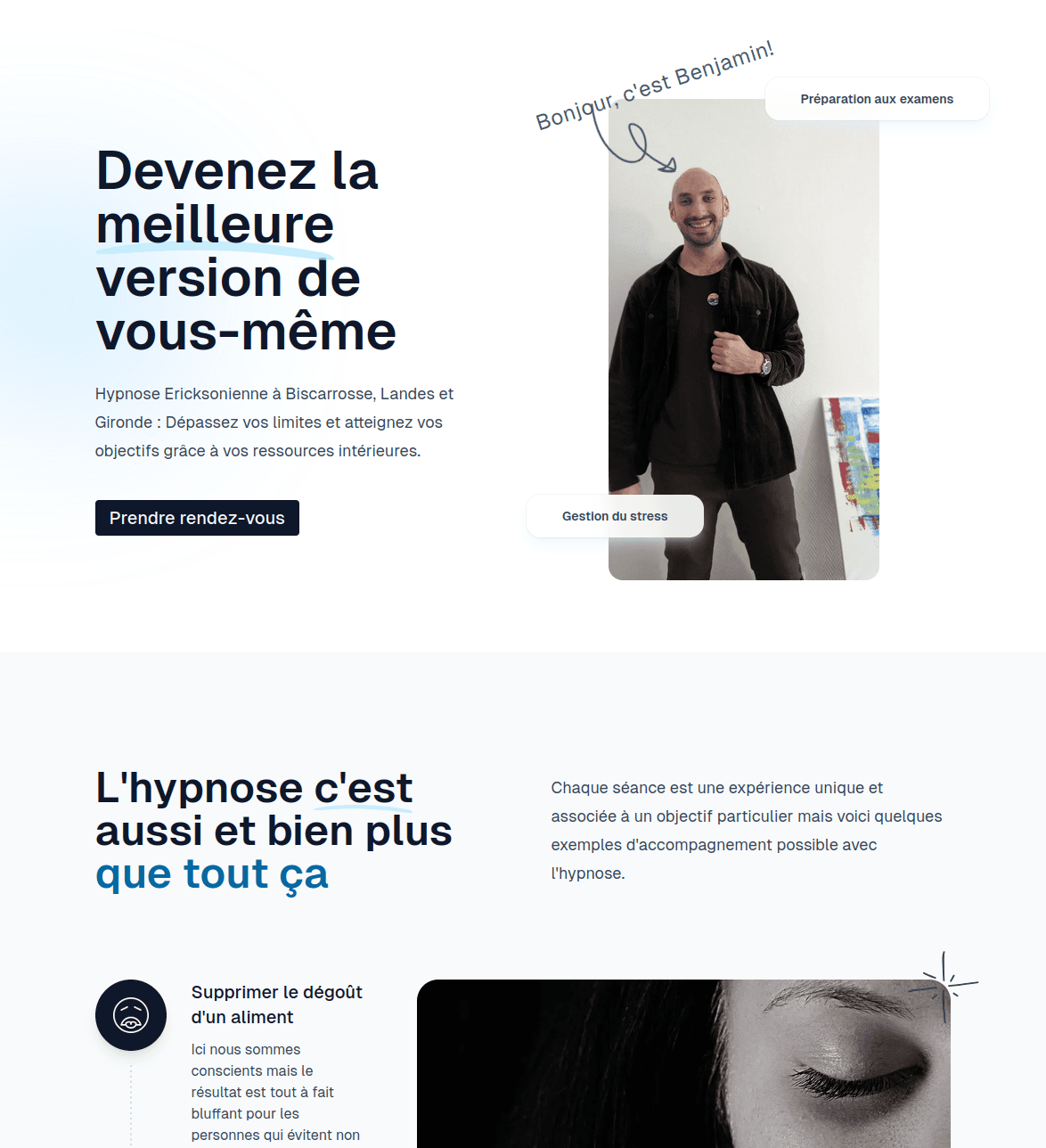 Benjamin Desjours Hypnose
